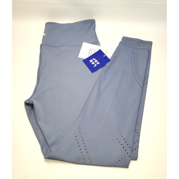 NWT  JoyLab  Women's High-Waisted Aspen Leggings 7/8 Length  Blue SZ L 973 - Picture 3 of 6